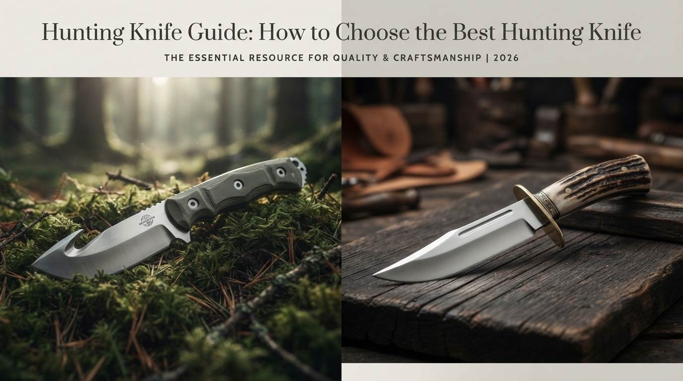 Hunting Knife Guide: How to Choose the Best Hunting Knife