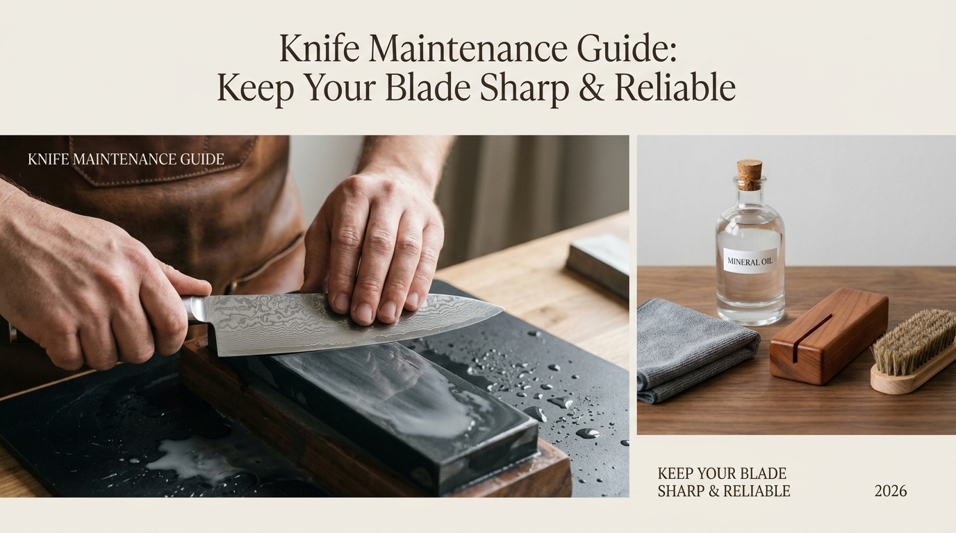 Knife Maintenance Guide: Keep Your Blade Sharp & Reliable