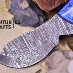 Wild: 7-Inch Damascus Steel Jungle Skinning Knife