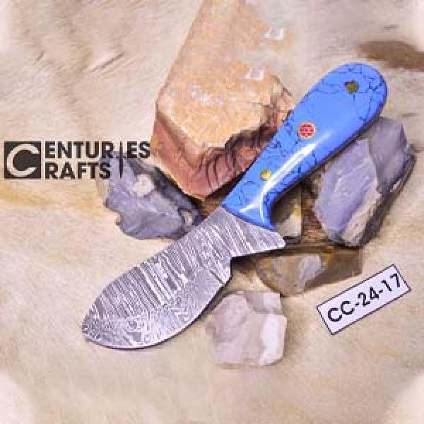 Wild: 7-Inch Damascus Steel Jungle Skinning Knife