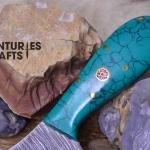 Wild: 7-Inch Damascus Steel Jungle Skinning Knife