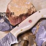 Hunting Mastery 8.5-Inches Damascus Steel Knife