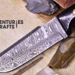 Survival Mastery: 9-Inches Damascus Steel Survival Knife