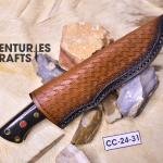 Survival Mastery: 9-Inches Damascus Steel Survival Knife