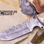 Ultimate Survival Tool 9-Inch Damascus Jungle Knife