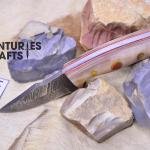 Hunting Handy 6.5-Inch Damascus Steel skining Knife