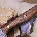 12.5-Inch Damascus Chef Knife, Camping and Hunting Customs Hand Made.